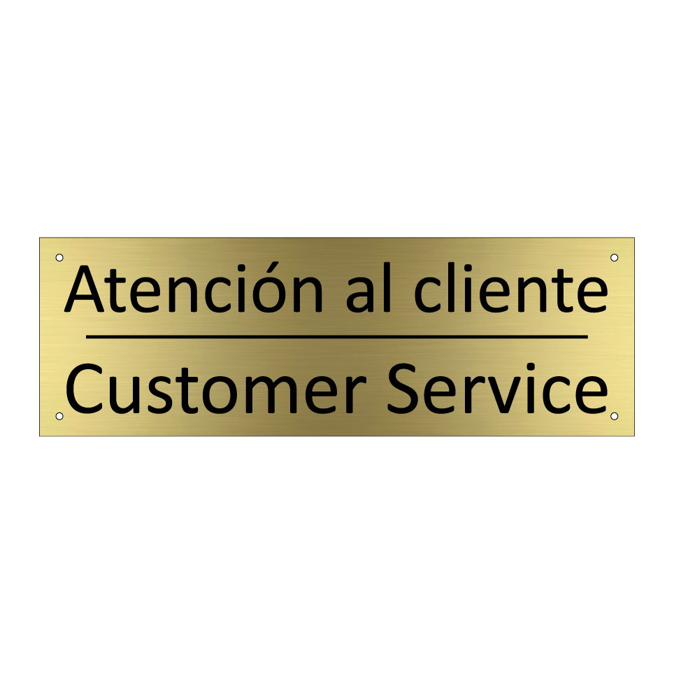 Atención al cliente - Customer Service