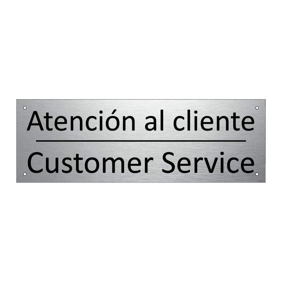 Atención al cliente - Customer Service