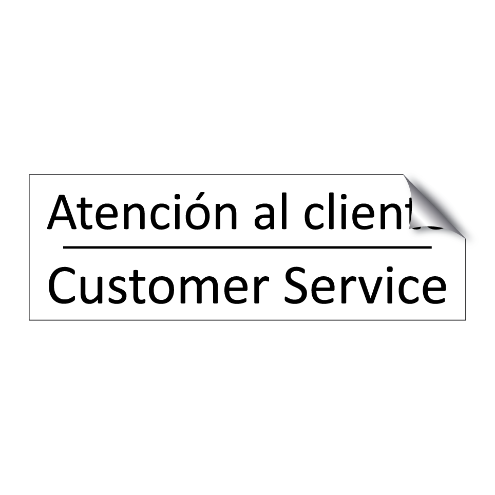 Atención al cliente - Customer Service