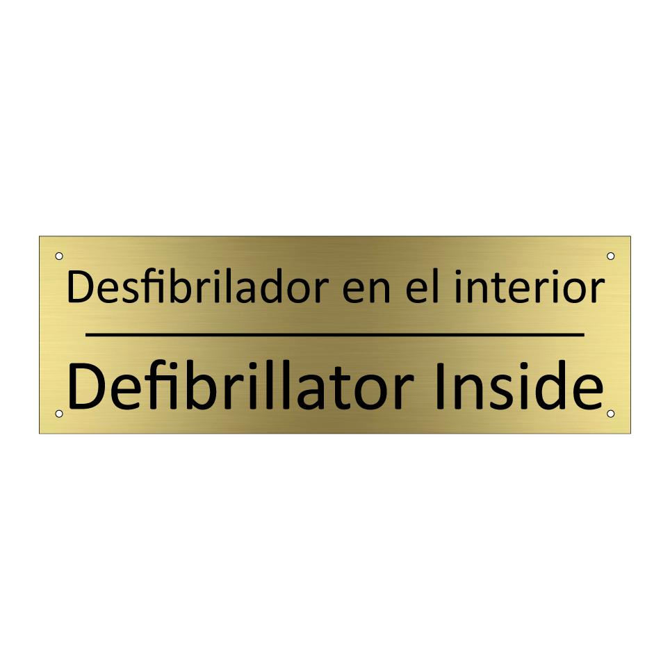 Desfibrilador en el interior - Defibrillator Inside