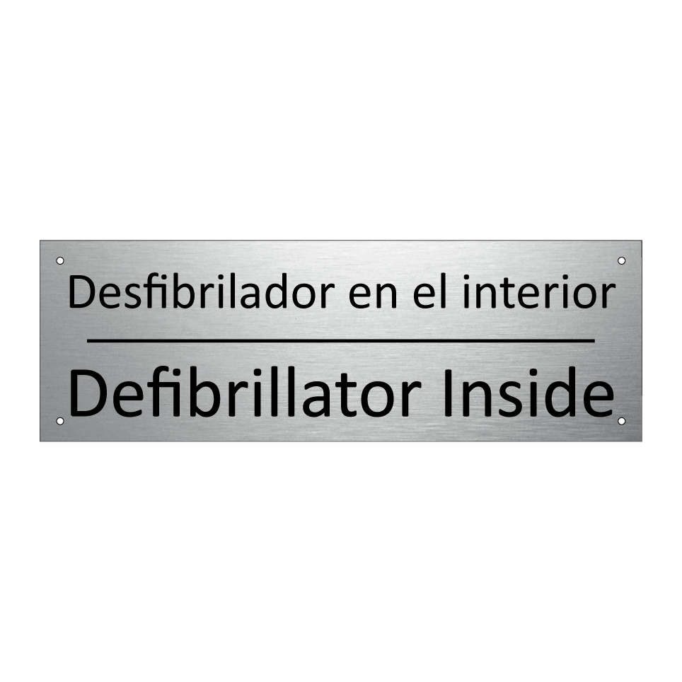 Desfibrilador en el interior - Defibrillator Inside