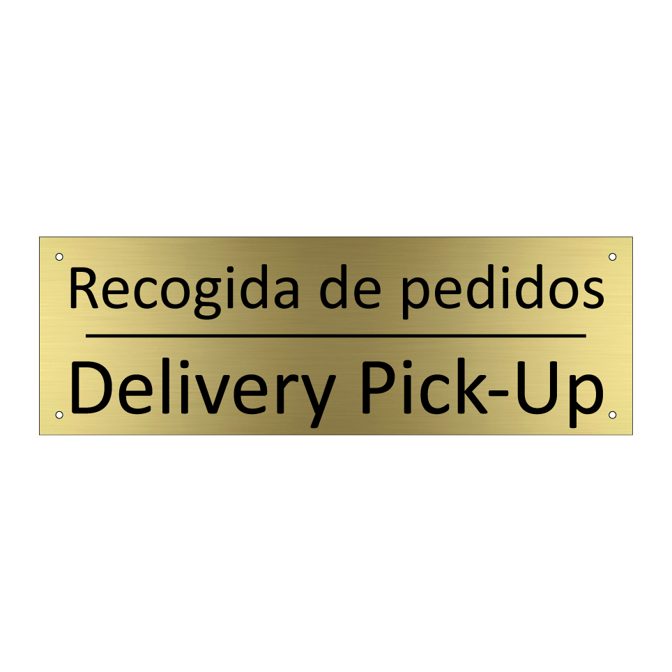 Recogida de pedidos - Delivery Pick-Up