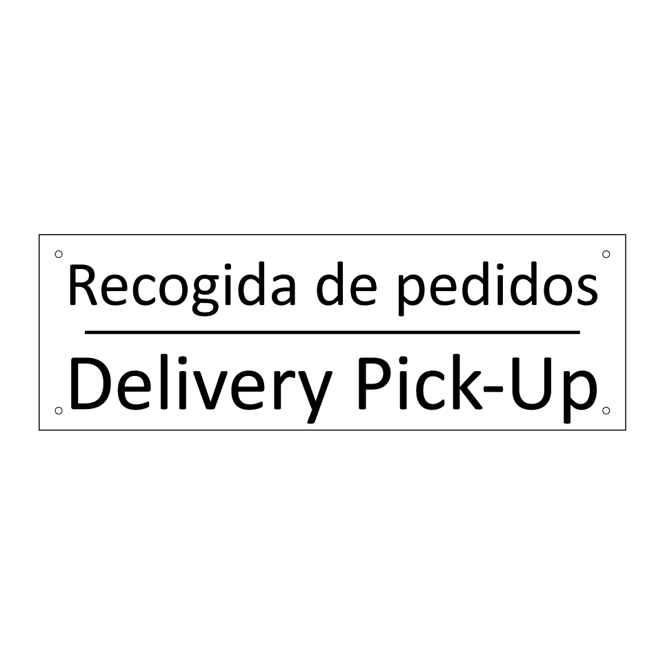 Recogida de pedidos - Delivery Pick-Up