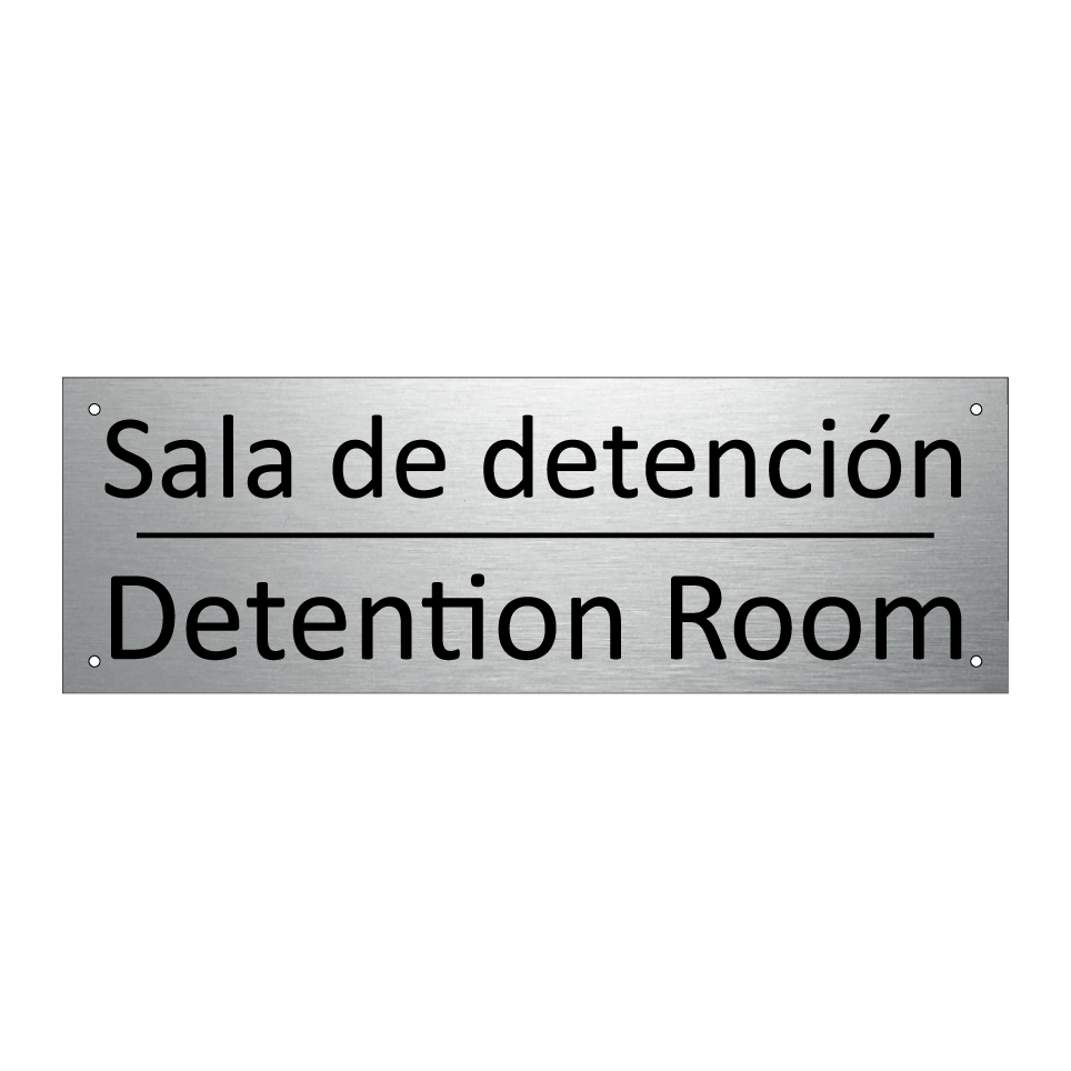 Sala de detención - Detention Room
