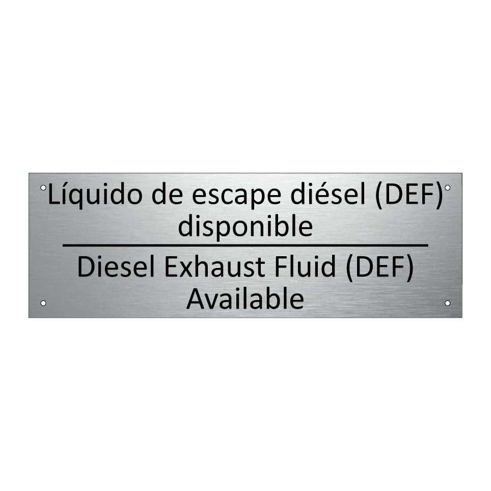 Líquido de escape diésel /.../ - Diesel Exhaust Fluid (DEF) /.../