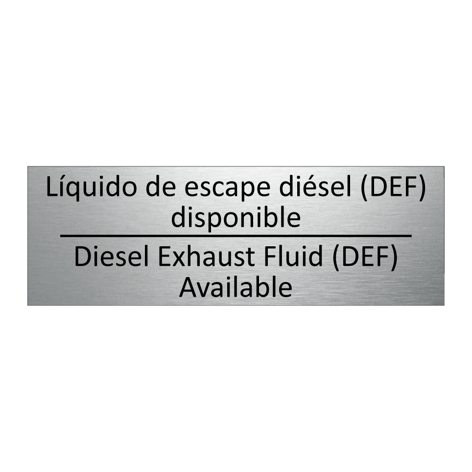 Líquido de escape diésel /.../ - Diesel Exhaust Fluid (DEF) /.../