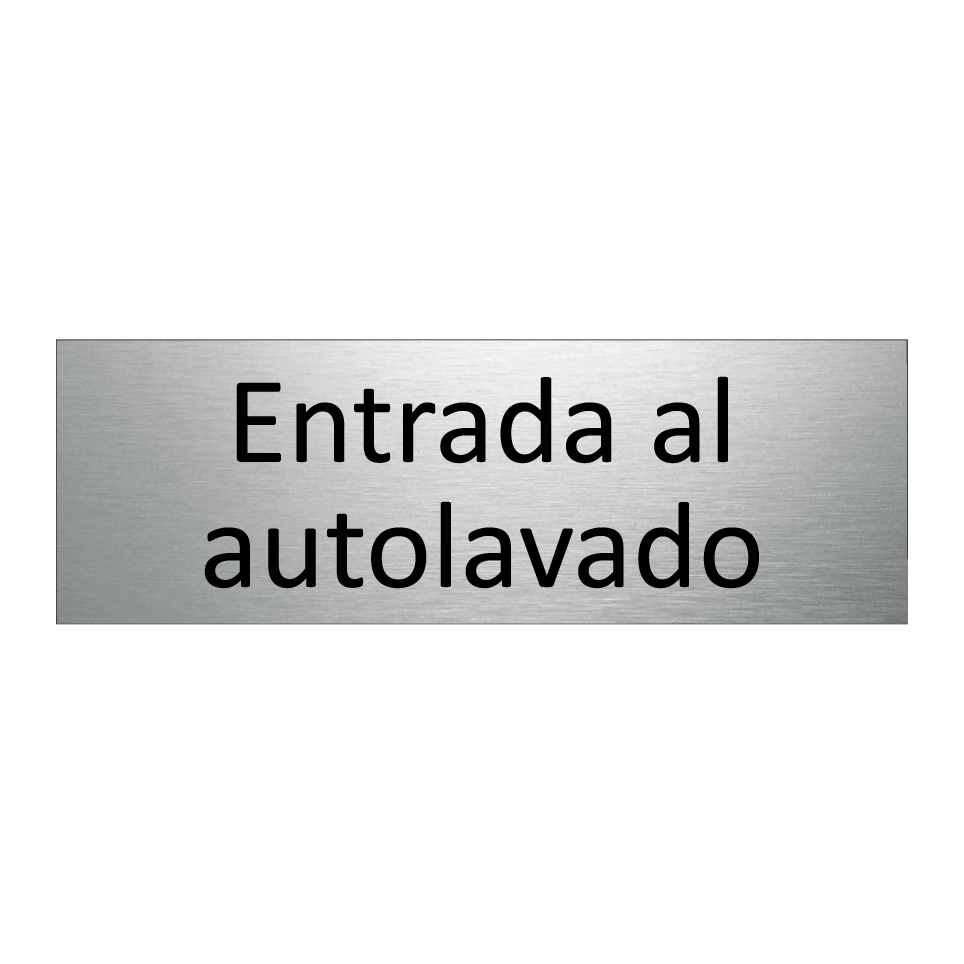 Entrada al autolavado