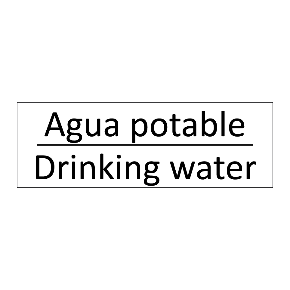 Agua potable - Drinking water