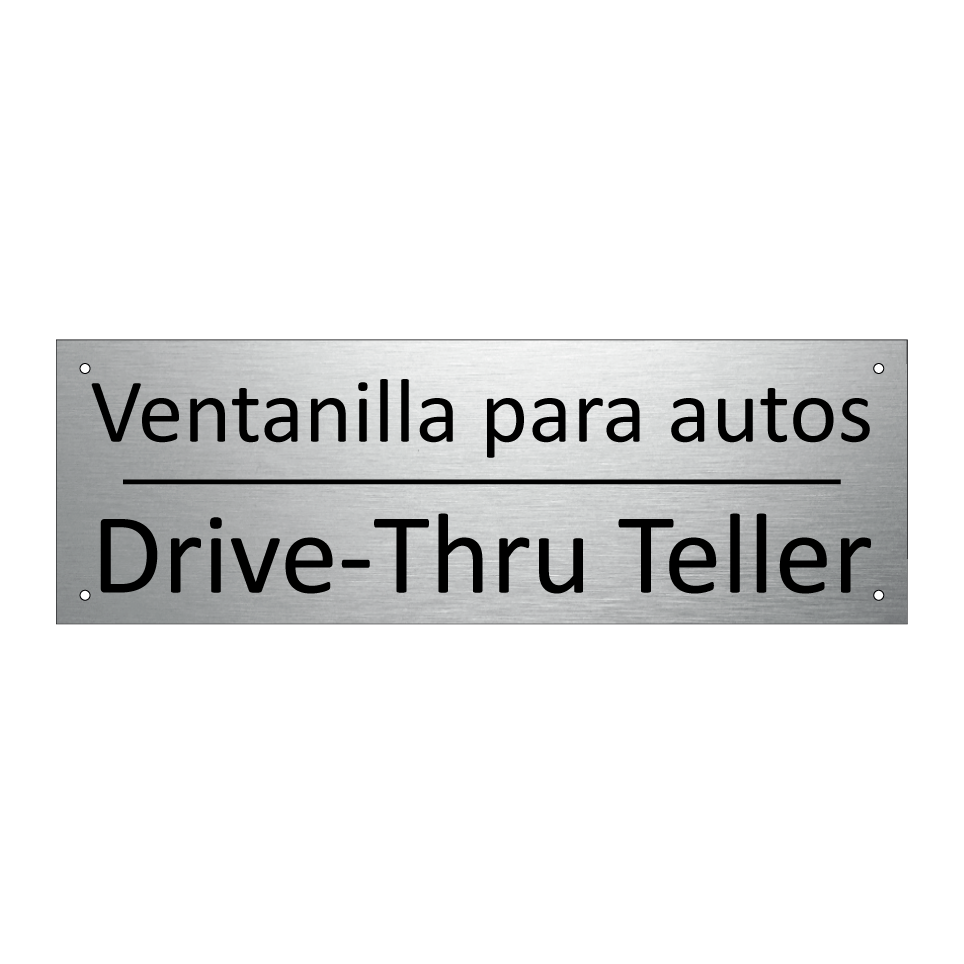 Ventanilla para autos - Drive-Thru Teller