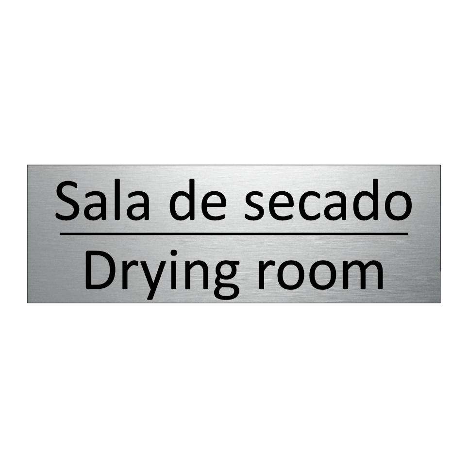 Sala de secado - Drying room
