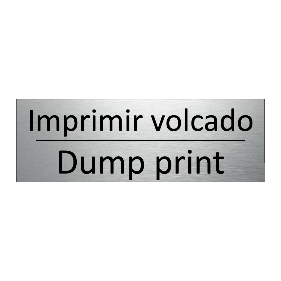 Imprimir volcado - Dump print