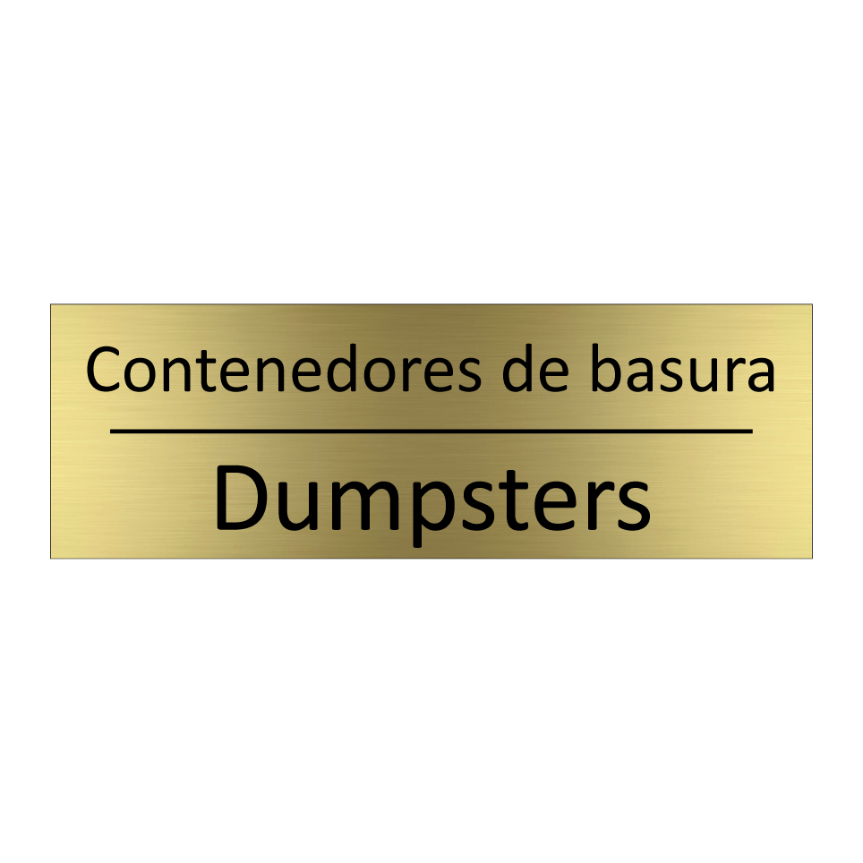 Contenedores de basura - Dumpsters