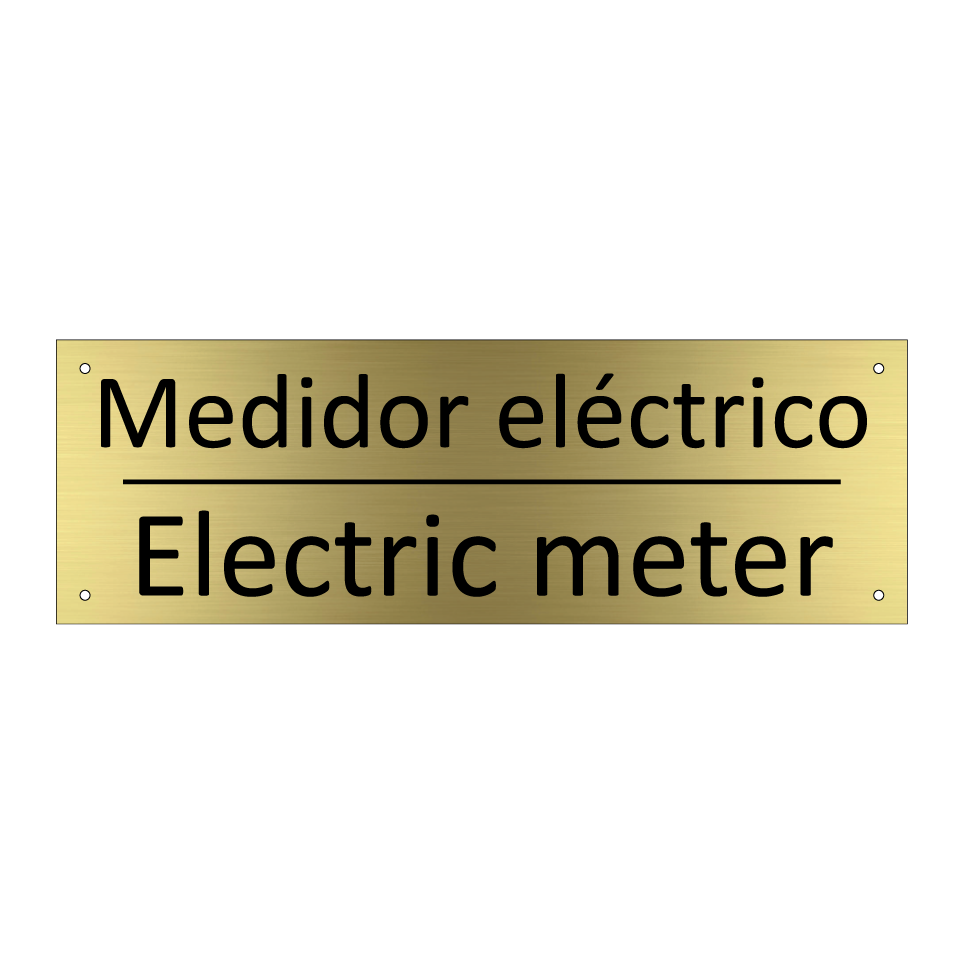 Medidor eléctrico - Electric meter