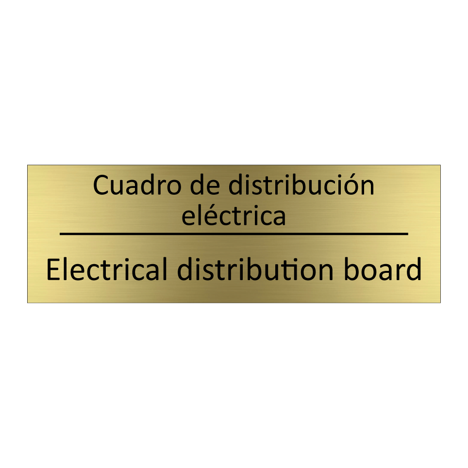 Cuadro de distribución /.../ - Electrical distribution board