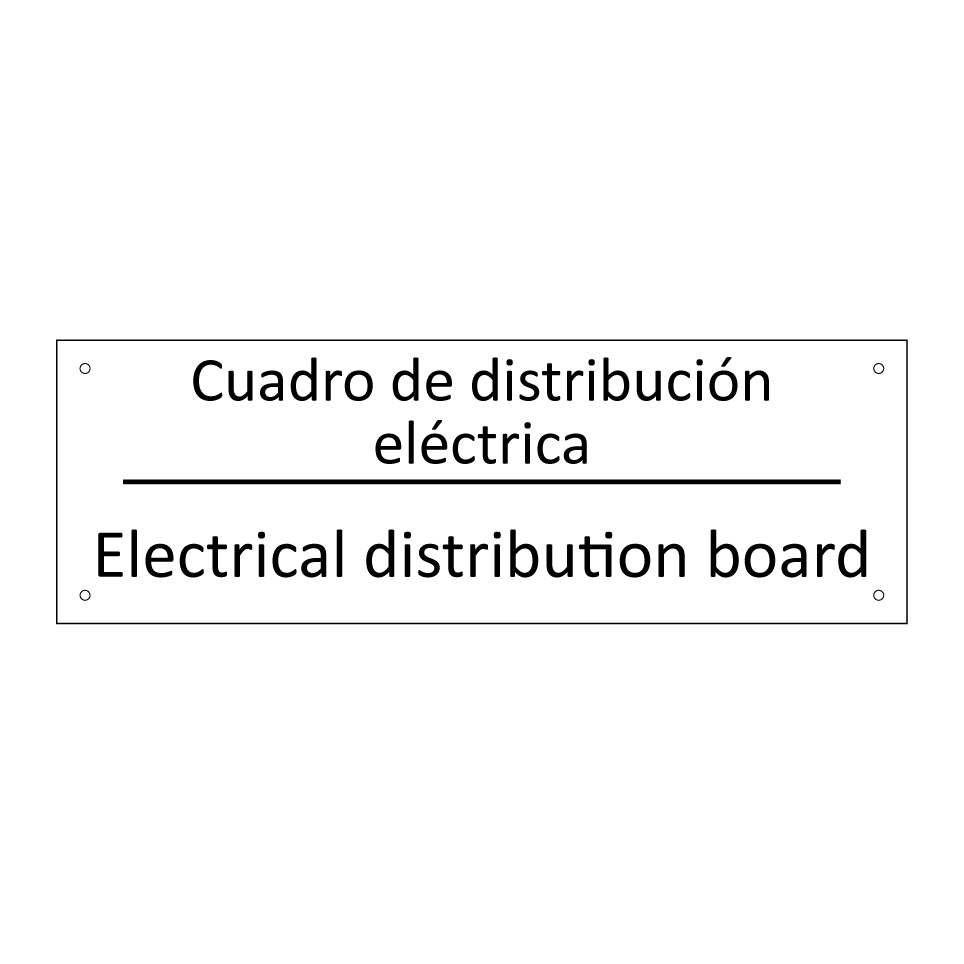 Cuadro de distribución /.../ - Electrical distribution board