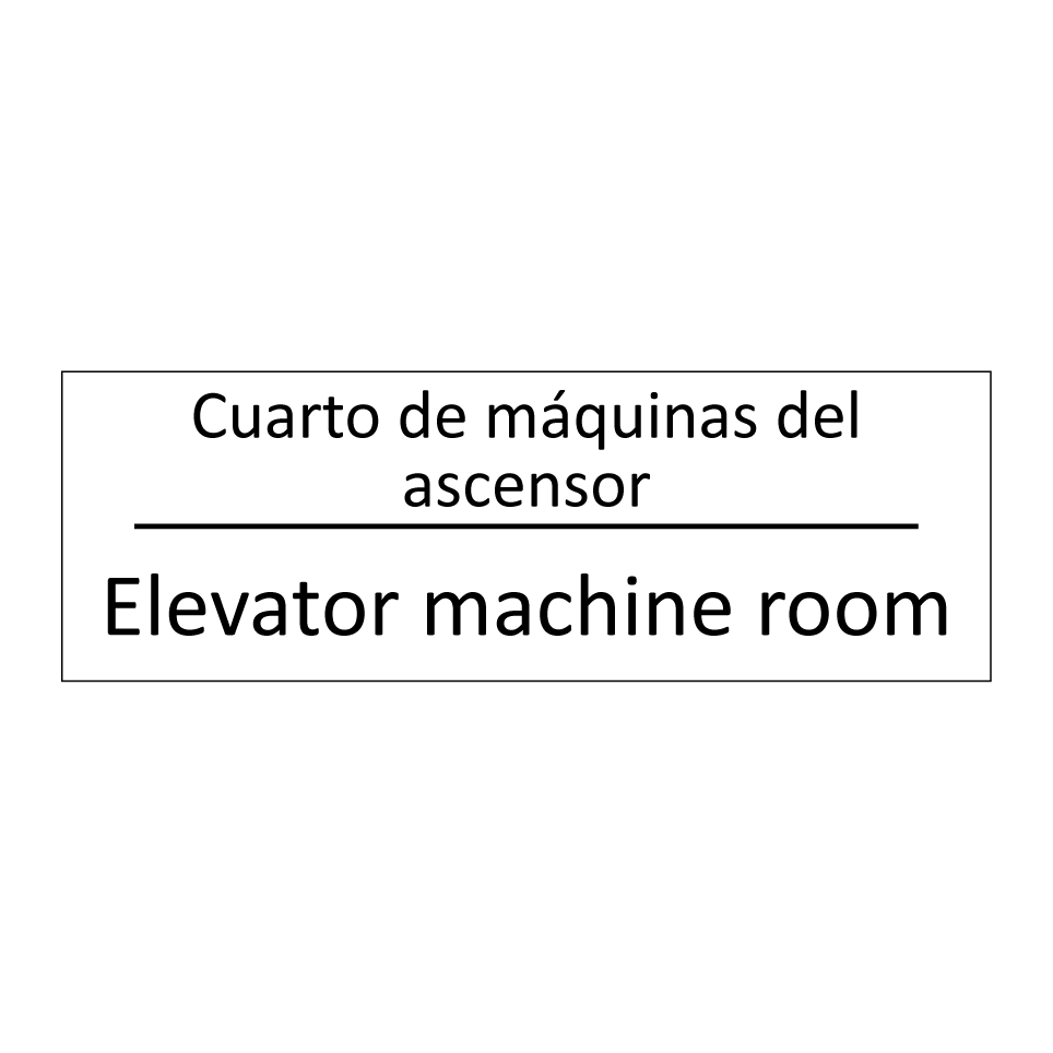 Cuarto de máquinas del /.../ - Elevator machine room