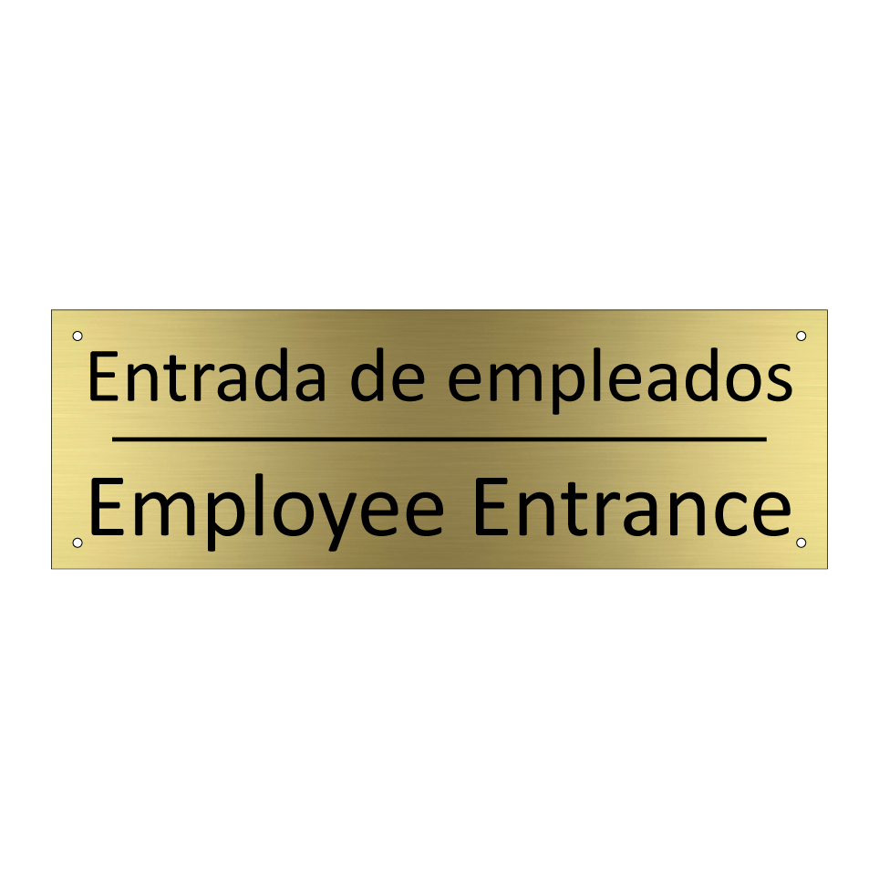 Entrada de empleados - Employee Entrance