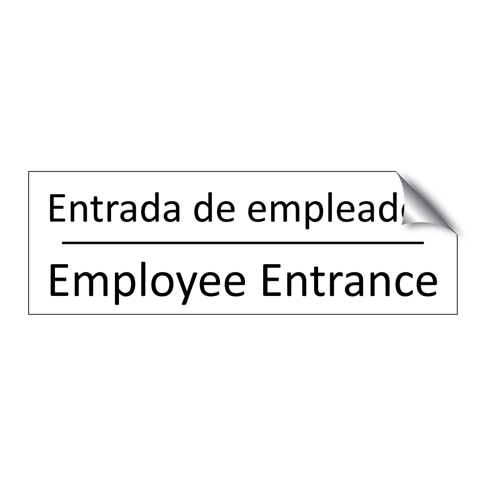 Entrada de empleados - Employee Entrance