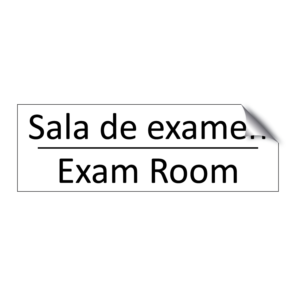 Sala de examen - Exam Room