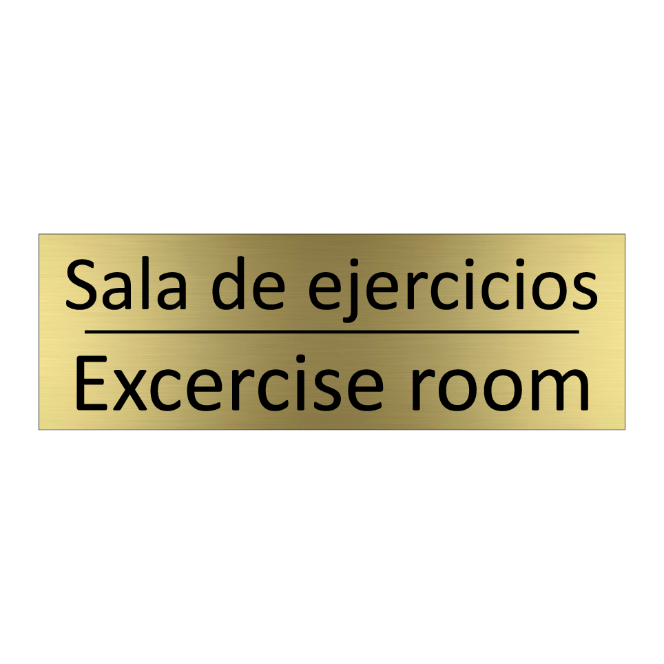 Sala de ejercicios - Excercise room