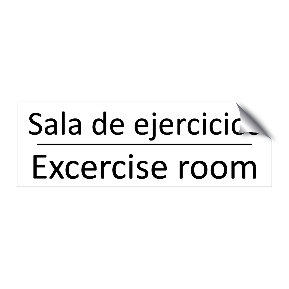 Sala de ejercicios - Excercise room