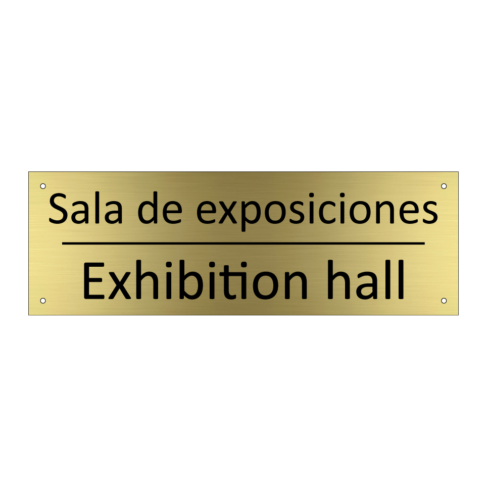Sala de exposiciones - Exhibition hall