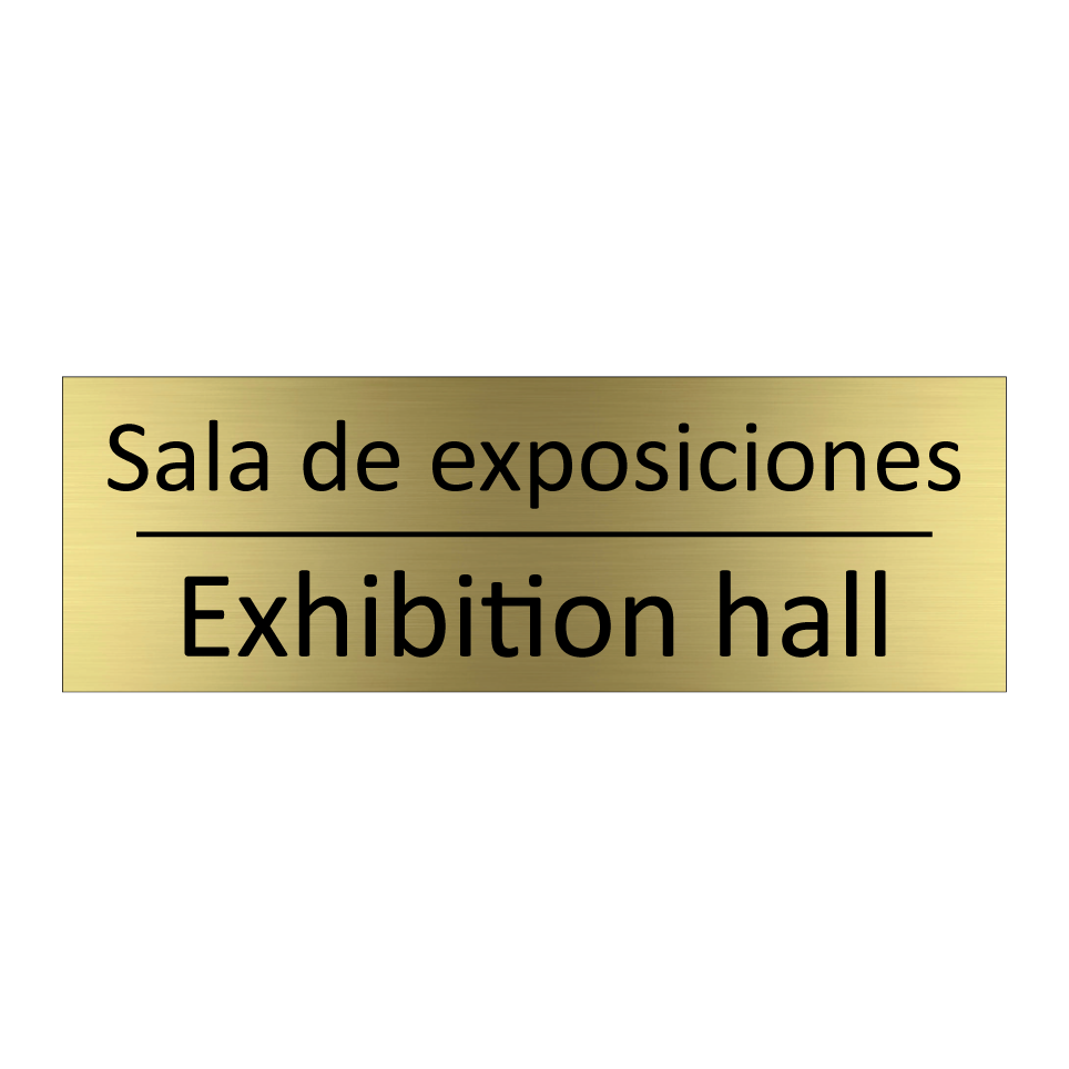 Sala de exposiciones - Exhibition hall