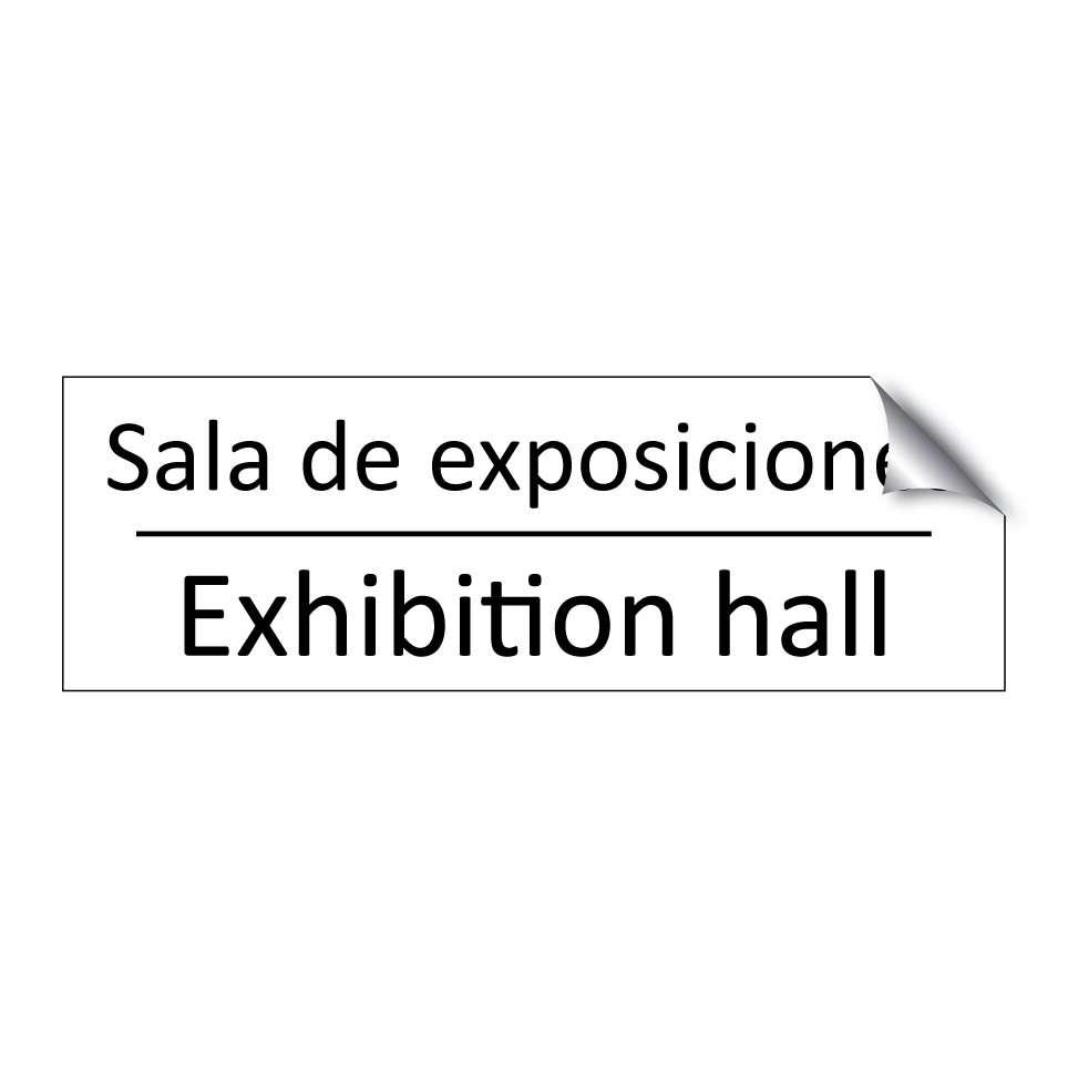 Sala de exposiciones - Exhibition hall