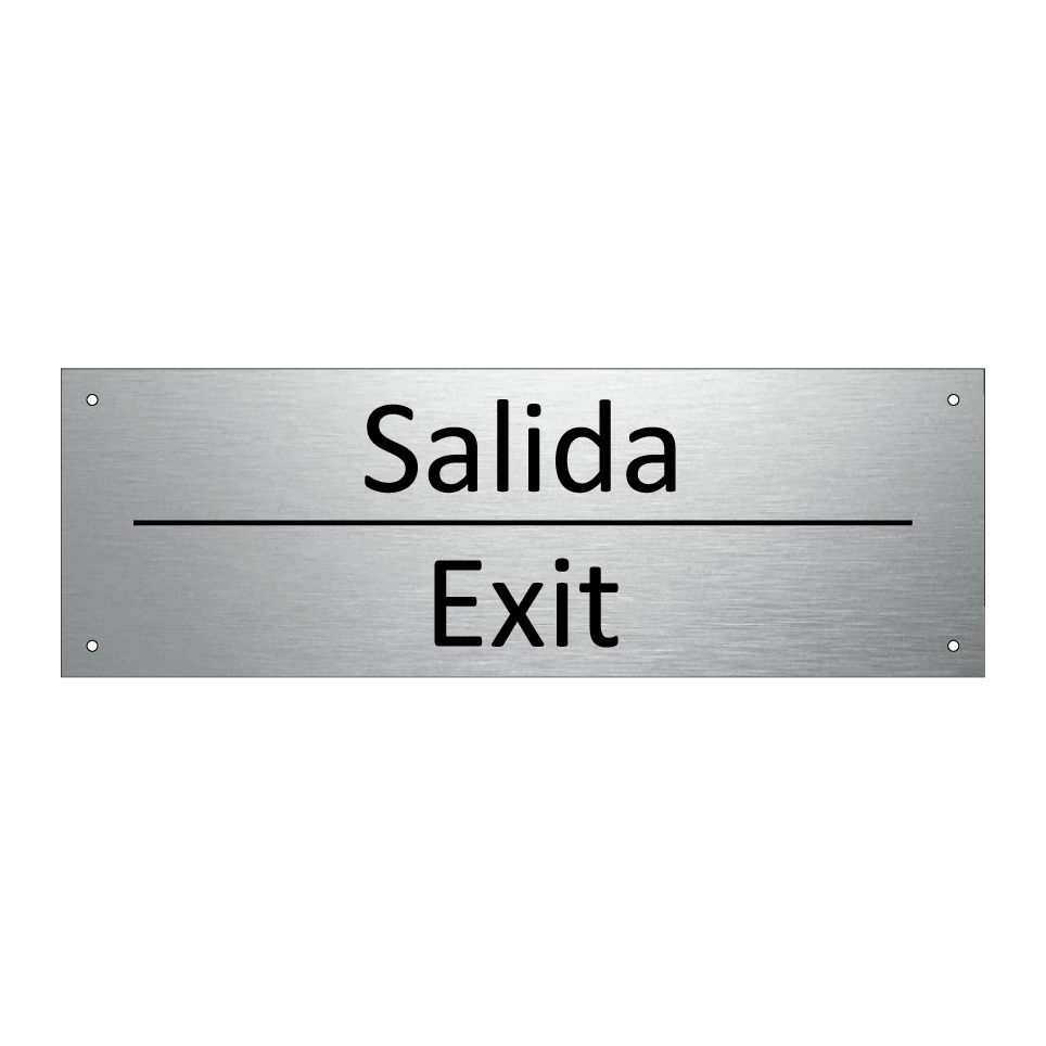 Salida - Exit