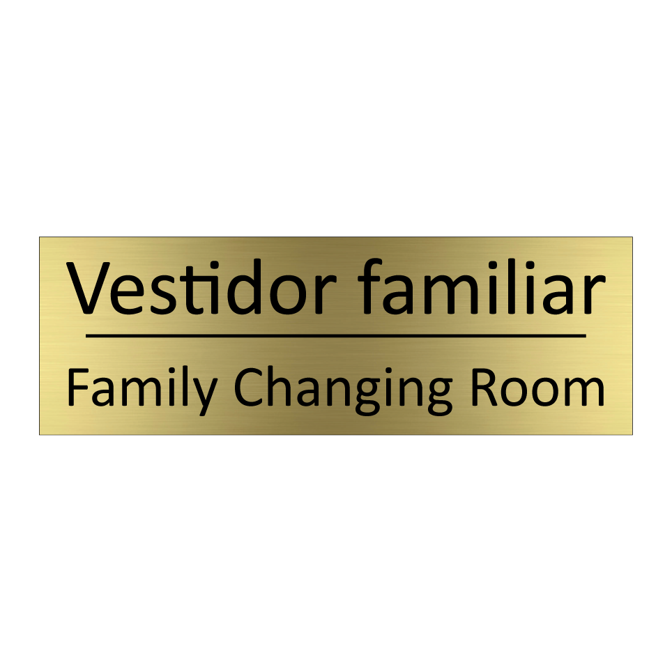 Vestidor familiar - Family Changing Room
