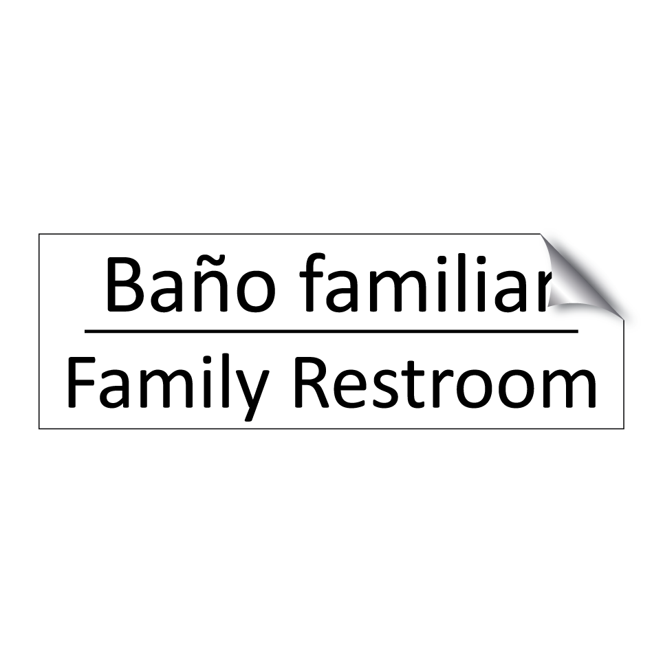 Baño familiar - Family Restroom