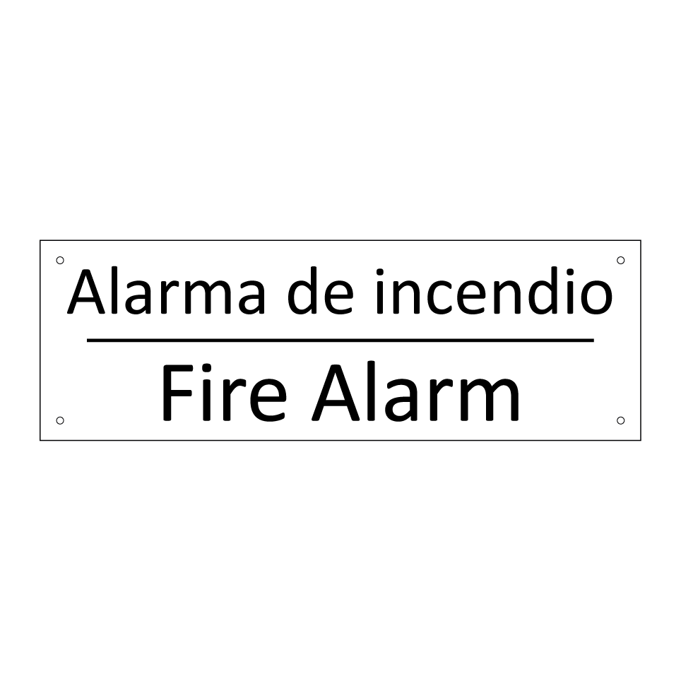 Alarma de incendio - Fire Alarm
