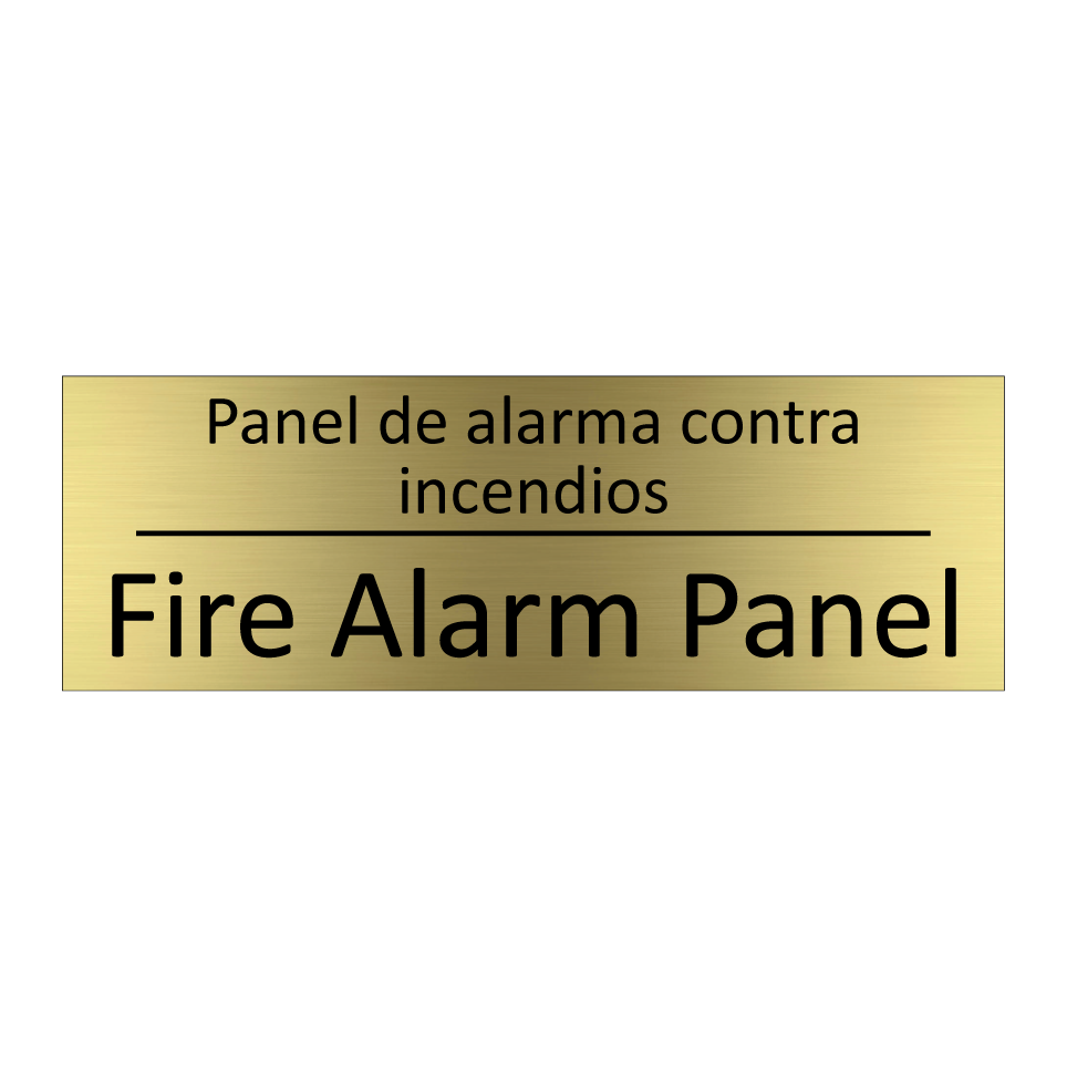 Panel de alarma contra /.../ - Fire Alarm Panel