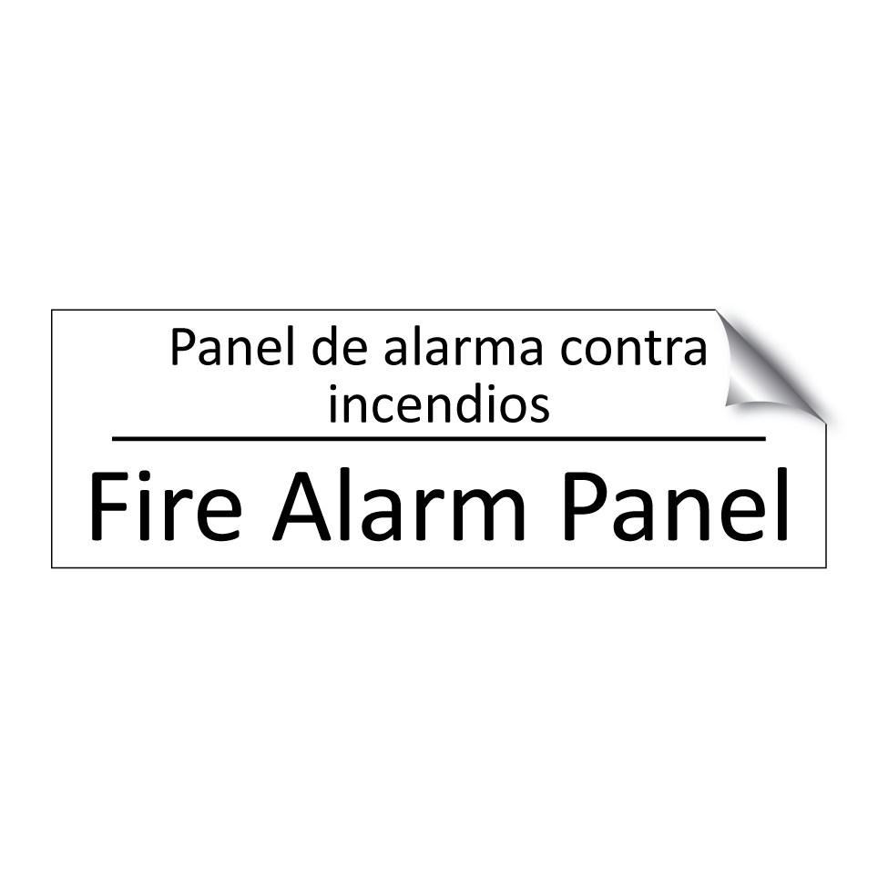 Panel de alarma contra /.../ - Fire Alarm Panel
