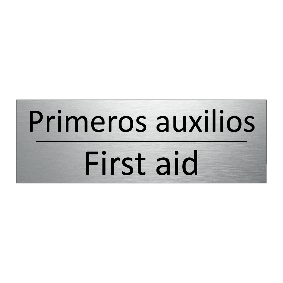 Primeros auxilios - First aid