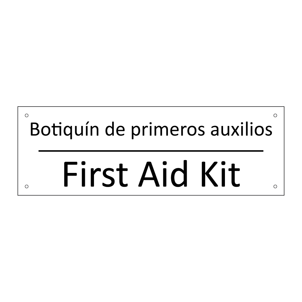 Botiquín de primeros auxilios - First Aid Kit