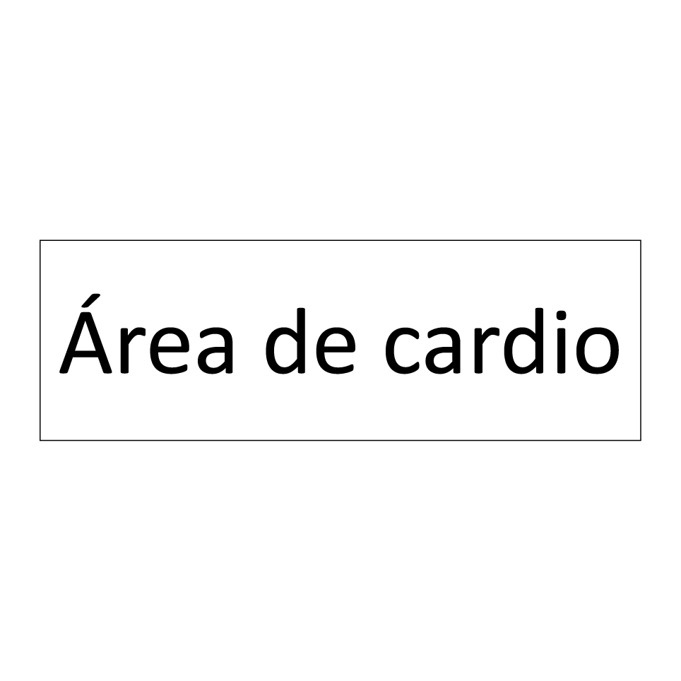 Área de cardio