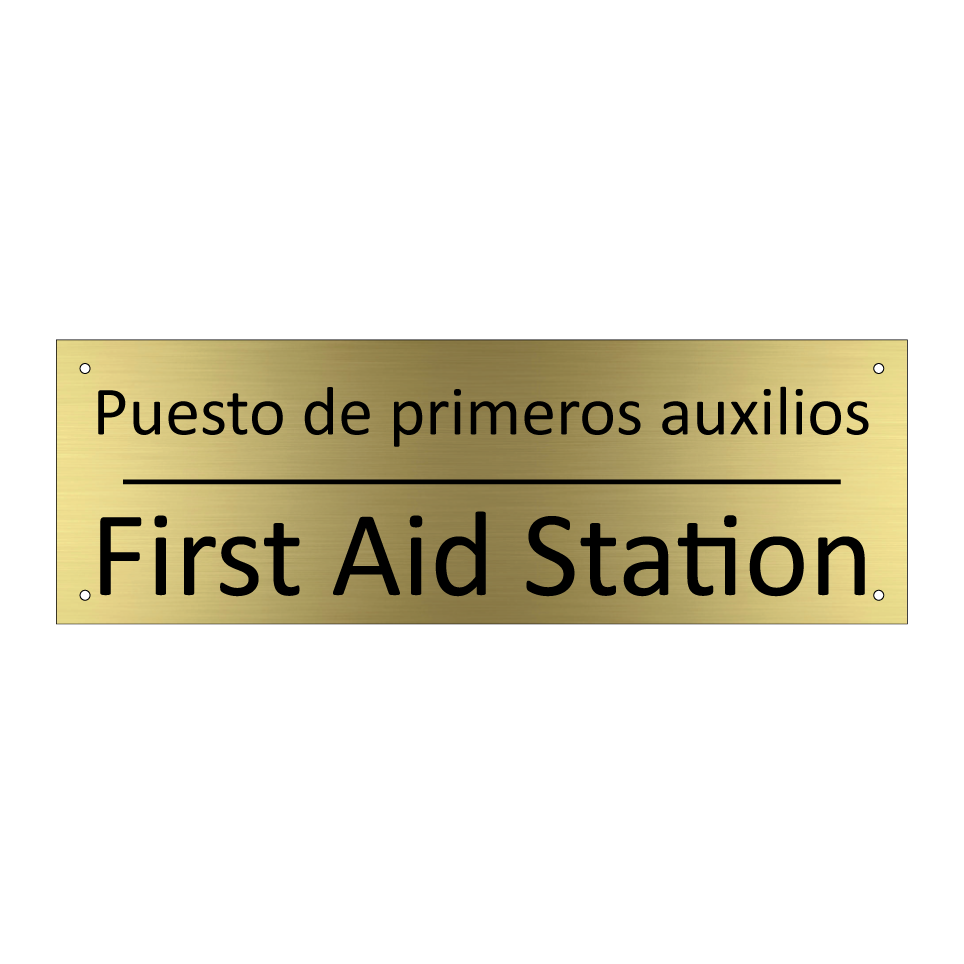 Puesto de primeros auxilios - First Aid Station