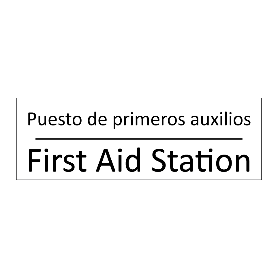 Puesto de primeros auxilios - First Aid Station