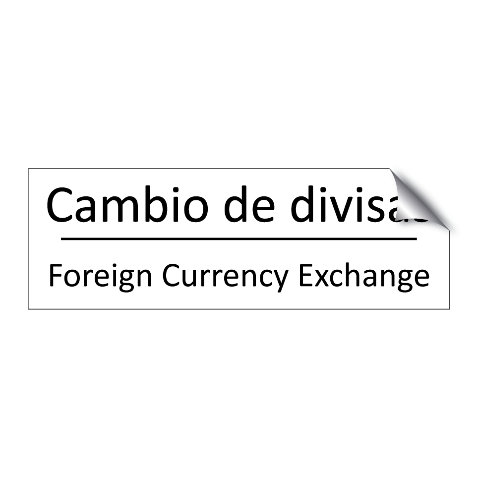 Cambio de divisas - Foreign Currency Exchange