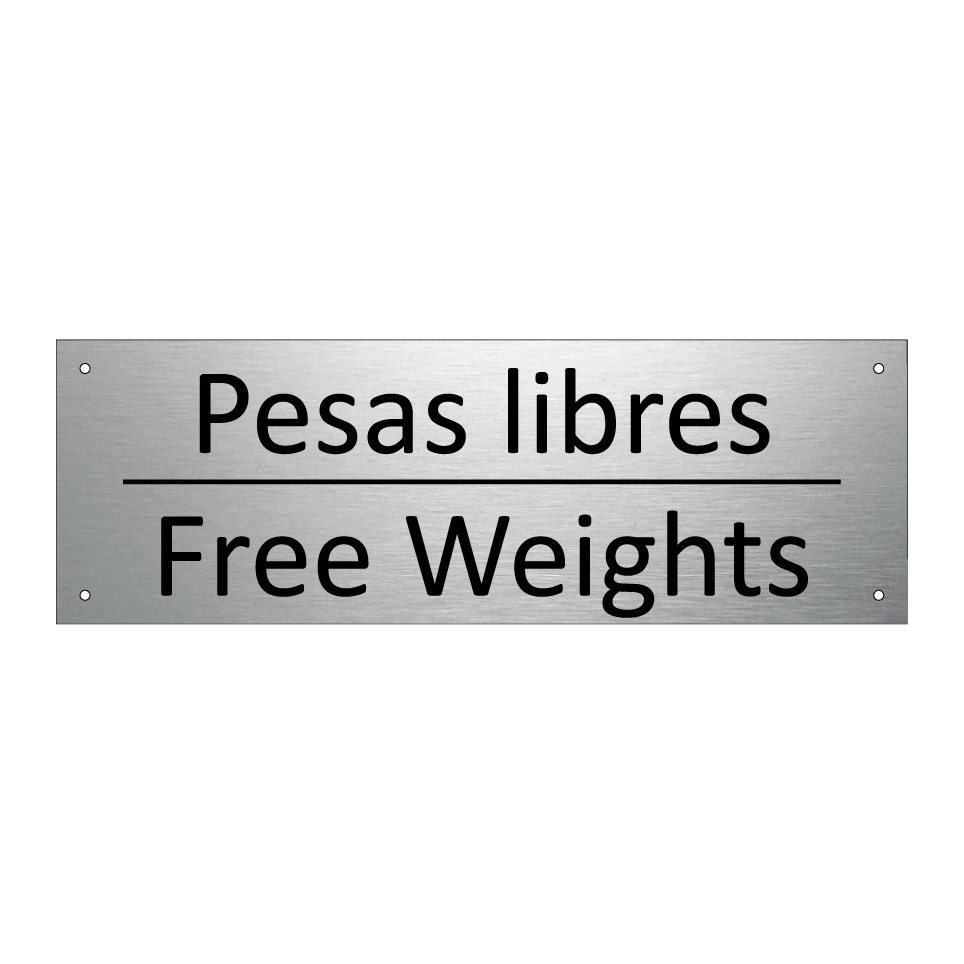 Pesas libres - Free Weights
