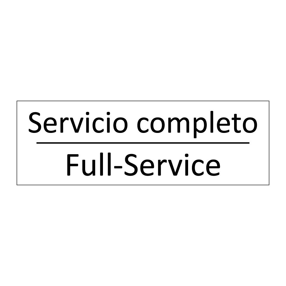 Servicio completo - Full-Service