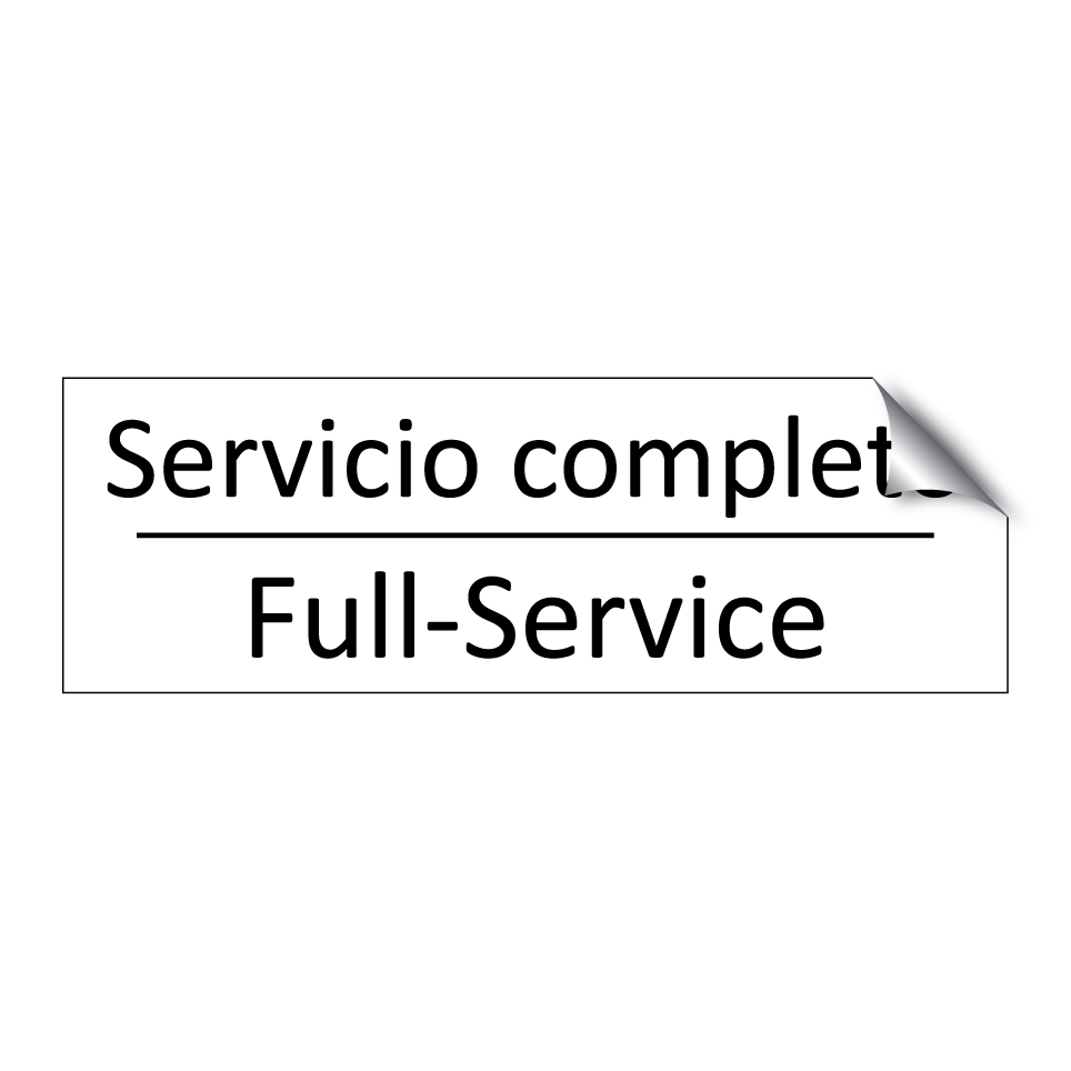 Servicio completo - Full-Service