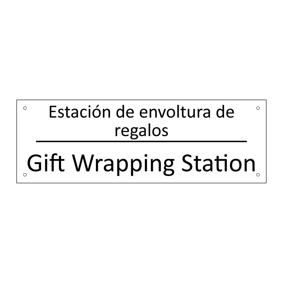 Estación de envoltura de /.../ - Gift Wrapping Station
