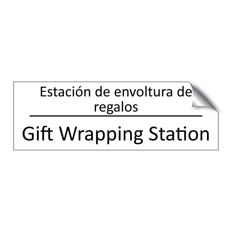 Estación de envoltura de /.../ - Gift Wrapping Station