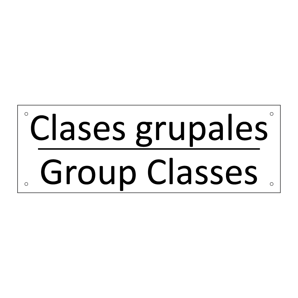 Clases grupales - Group Classes