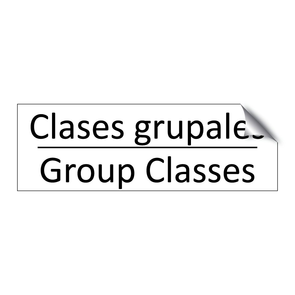 Clases grupales - Group Classes