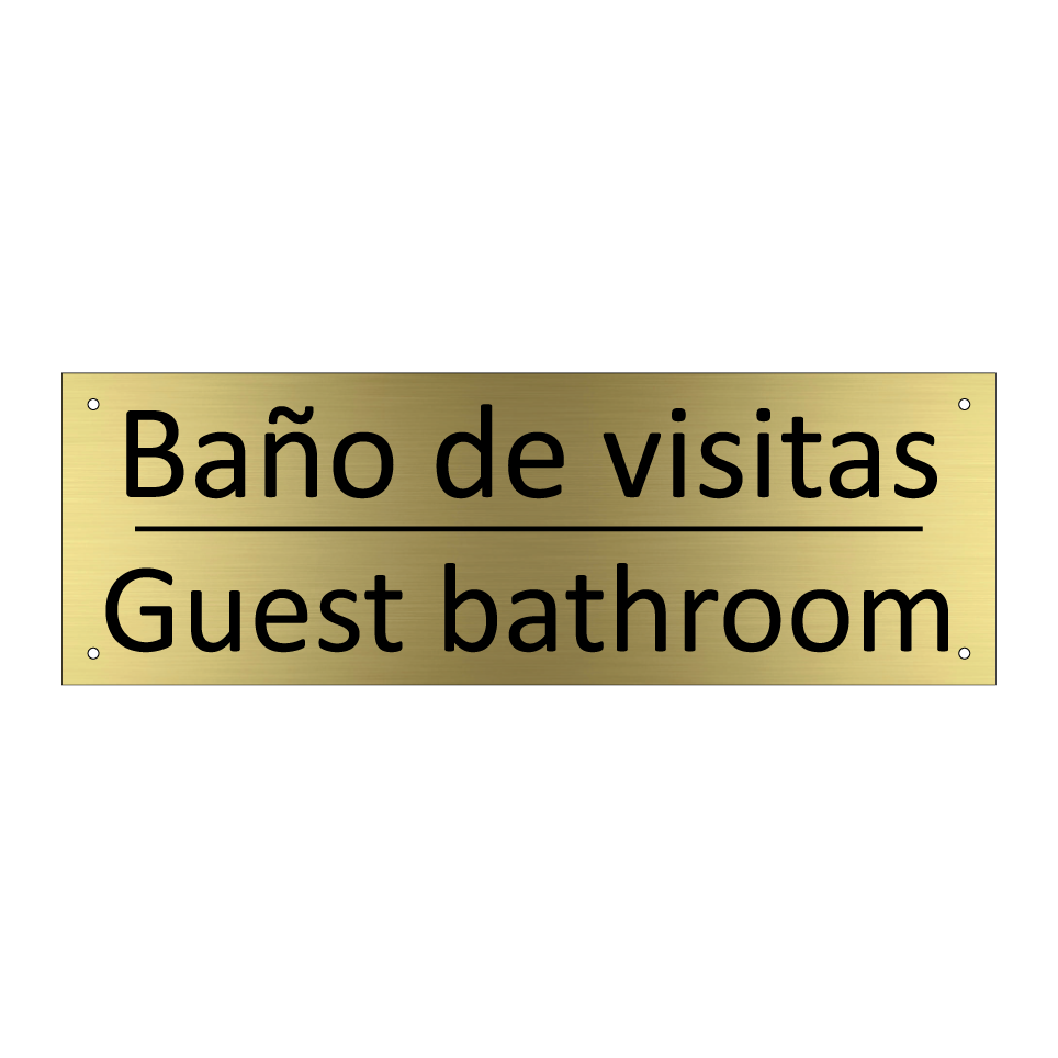 Baño de visitas - Guest bathroom