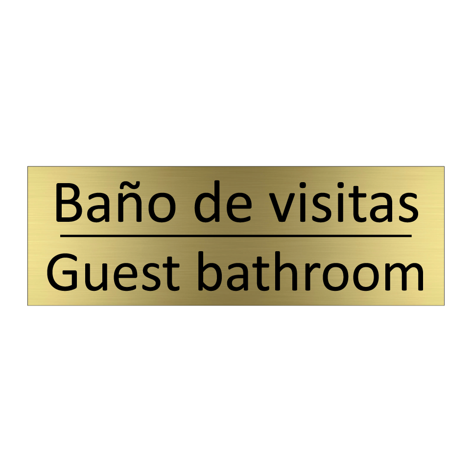 Baño de visitas - Guest bathroom