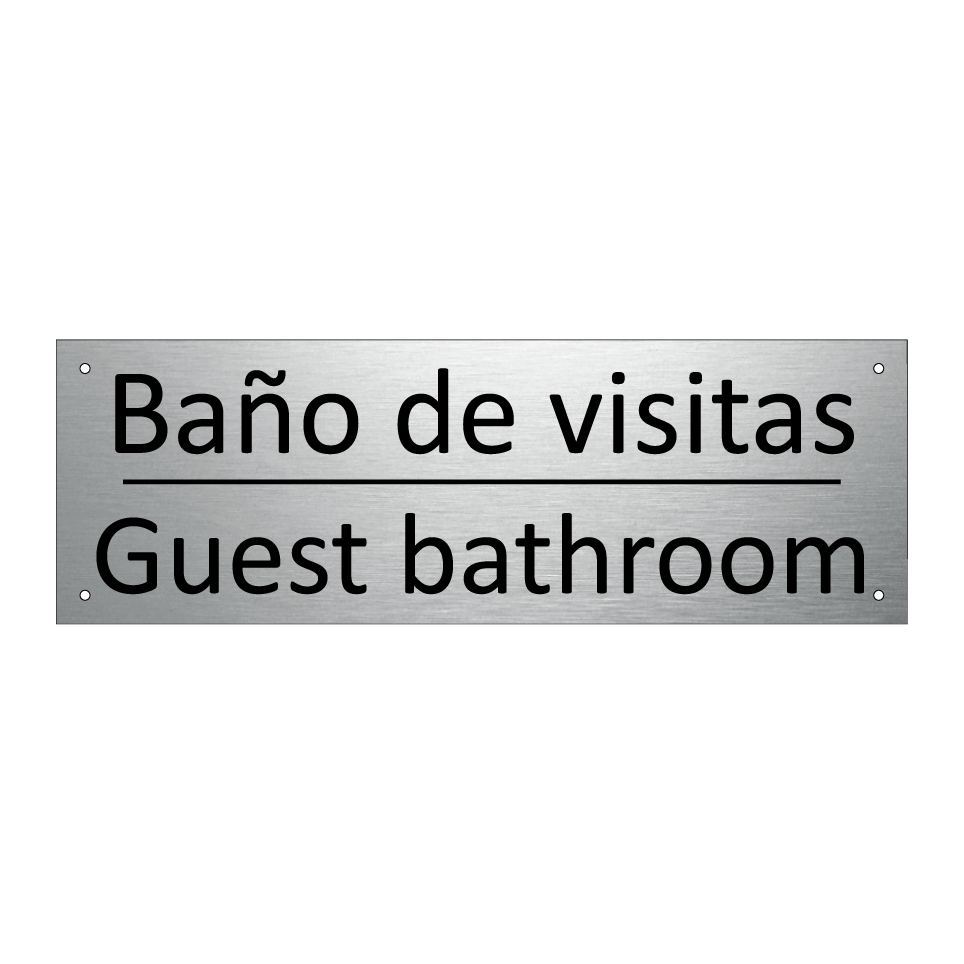 Baño de visitas - Guest bathroom